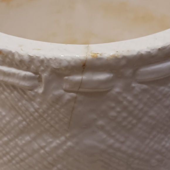 Chippy NAPCO POTTERY with Pear image, Vintage Indoor Planter, Outdoor Plant Pot - Picture 5 of 8